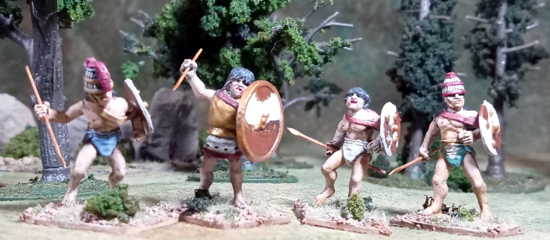 Trojan War Javelin Throwers  (Redoubt, 28mm)