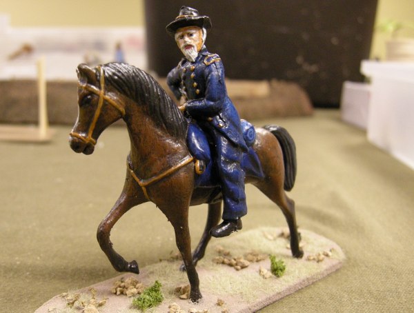 American Officer on Carousel Horse