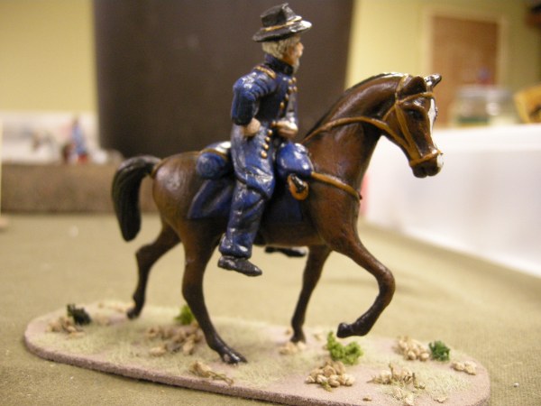 American Officer on Carousel Horse