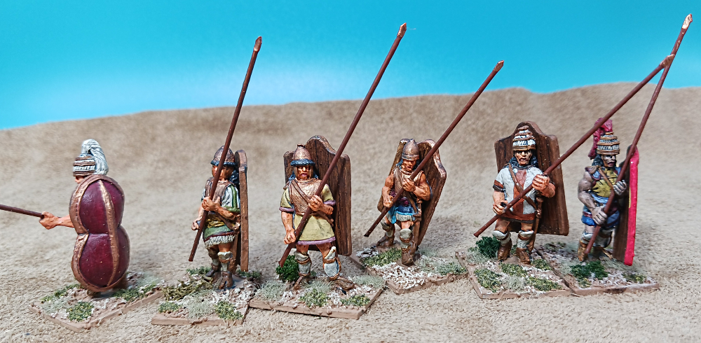 Mycenean Pikemen (Redoubt, 28mm)