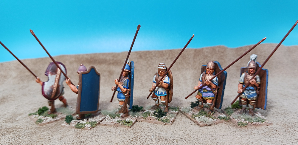 Mycenean Pikemen (Redoubt, 28mm)