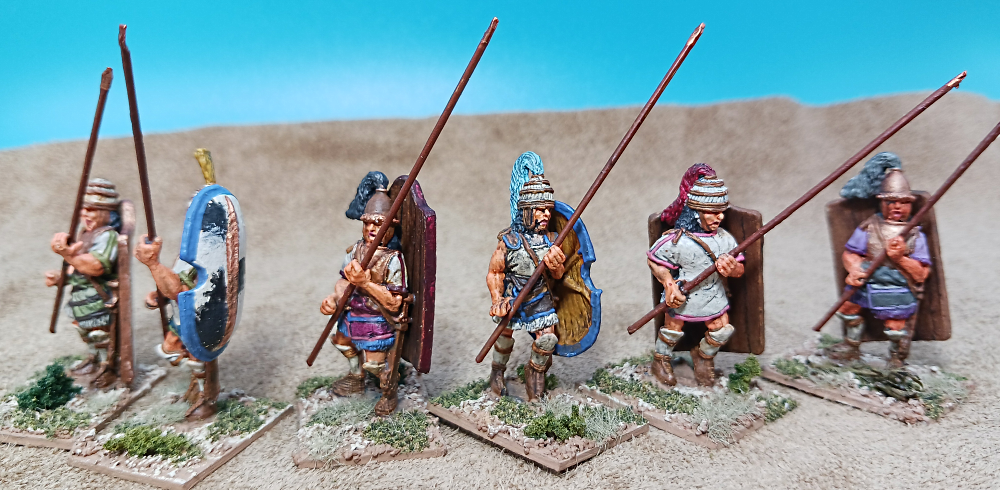 Mycenean Pikemen (Redoubt, 28mm)