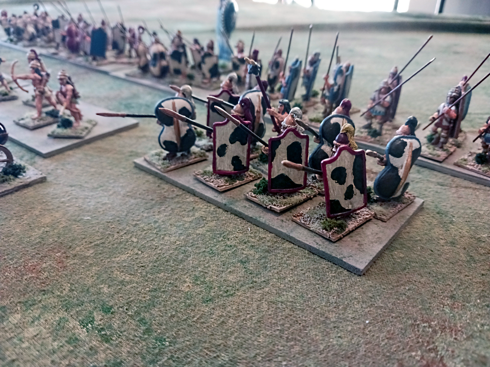 Achaean Achilles Myrmidons in Dendra Armor, Tower and Figure-8 Shields