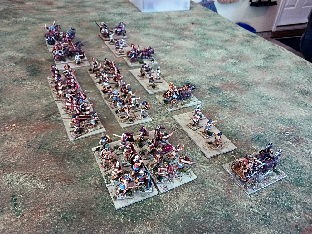 Trojan Army from the Right Rear Flank