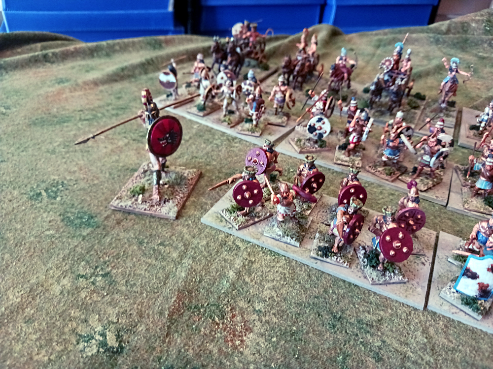 Trojan Lycean Impetous Troops Flanked by Ares