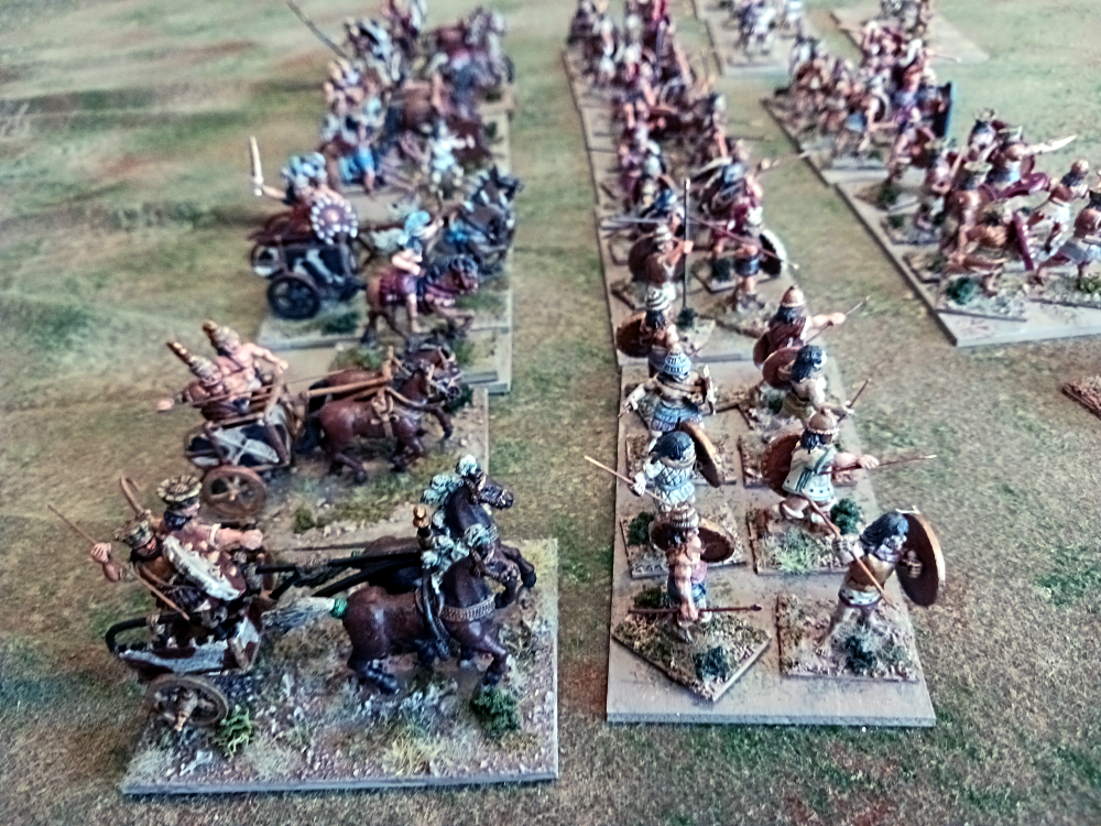 Trojan Leaders Protecting the Right Flank