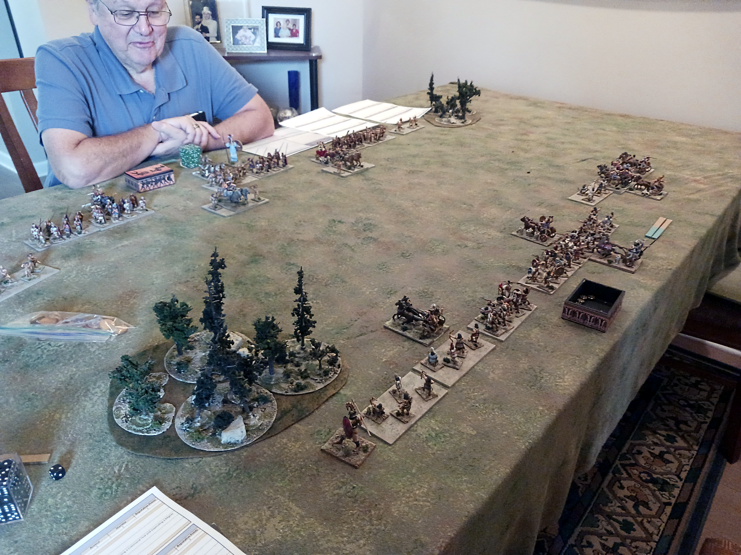 Initial Setup Athena, er, Rob Reviews His Troops