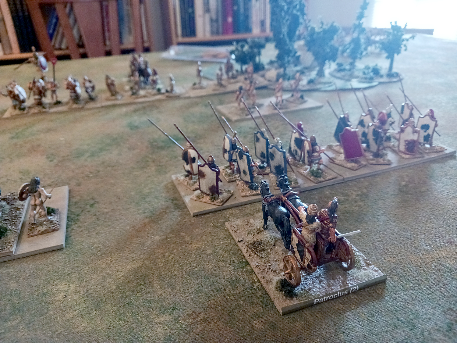 Patroclus Guards the Right Flank