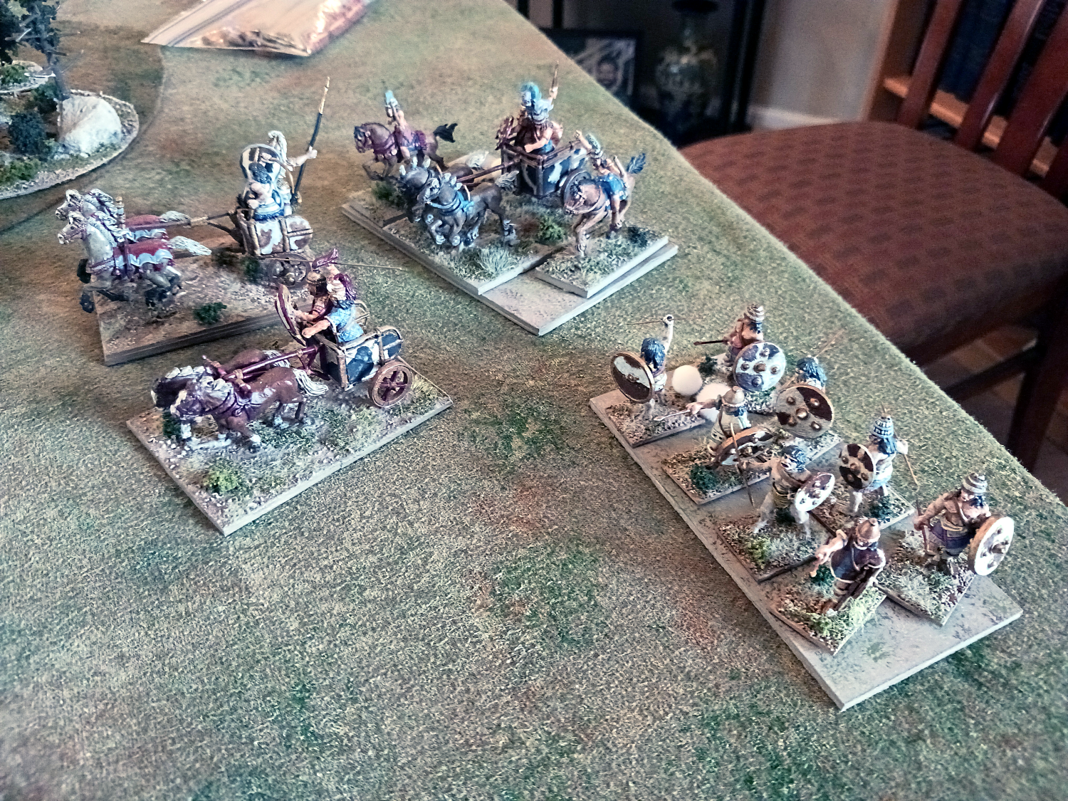 Trojan Losses: Hector, Polydamus,  Chariots and Warriors 
