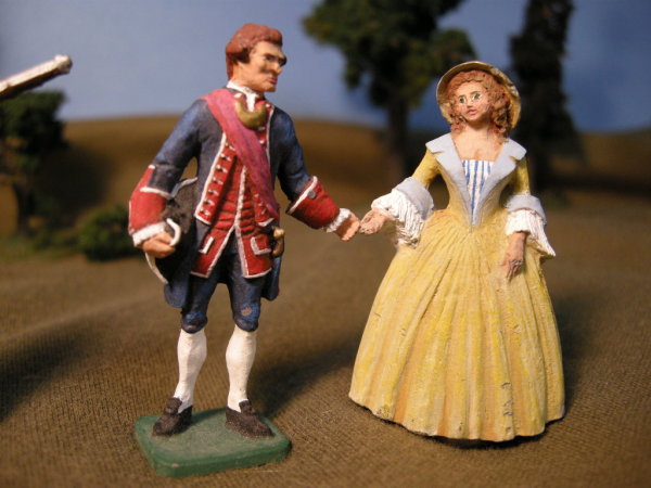 Maj. Washington & friend (Imrie-Risley, 54mm)
