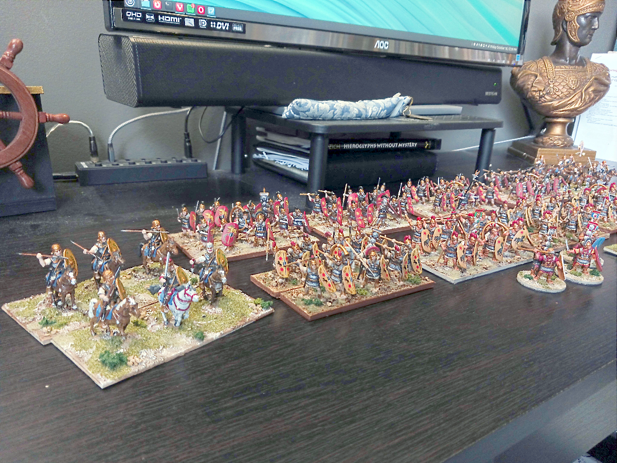 The project, so far. (28mm, Wargames Factory)
