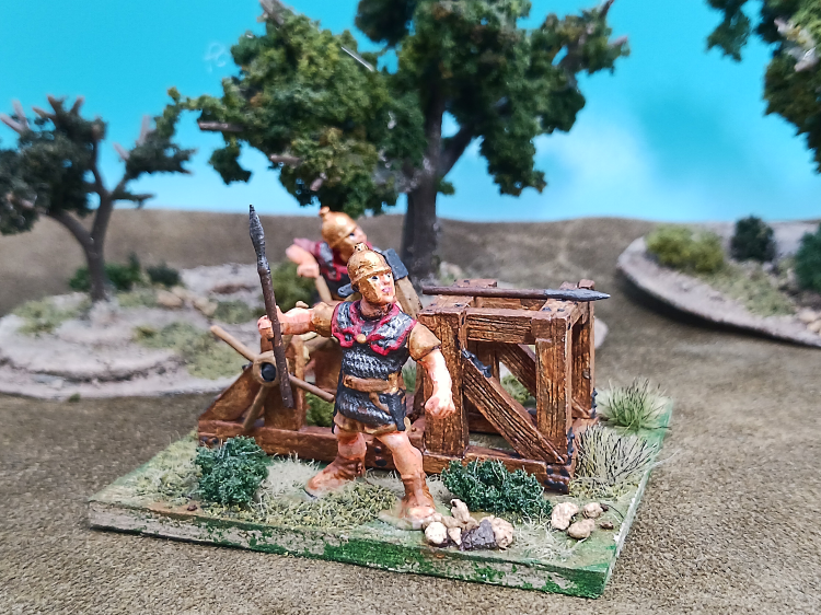 Springal and Crew (28mm, RAFM & Wargames Factory)