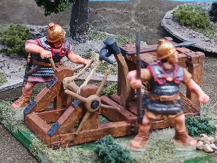 Springal and Crew (28mm, RAFM & Wargames Factory)