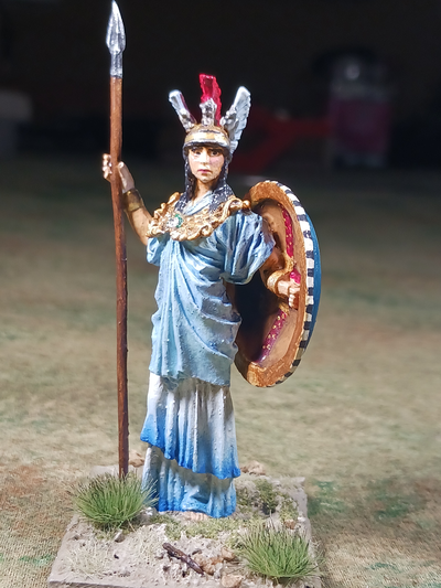 Athena, patroness of Art and Strategy