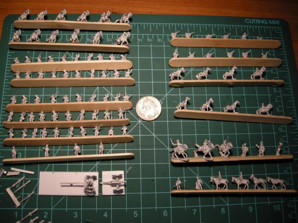 Ready for paint (Plank Road, 10mm)
