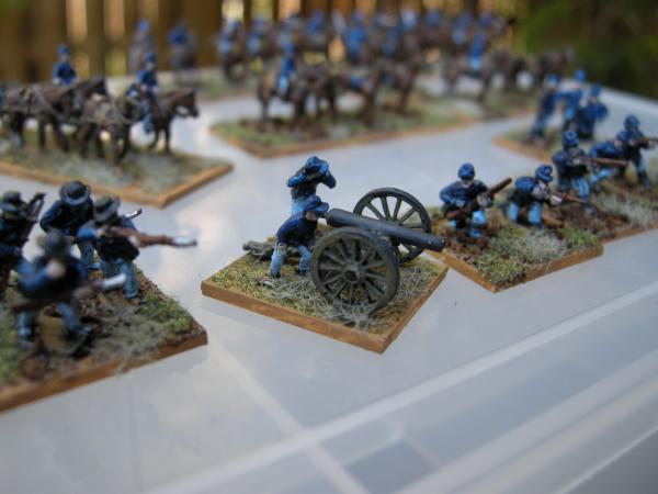 Union Artillery (Plank Road, 10mm)