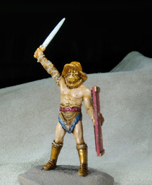 Gladiator with raised sword (Pegasus, 54mm))