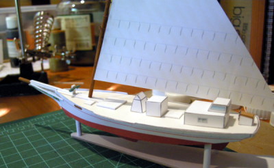 Skipjack Kathryn (scratch build, 1/100 scale)