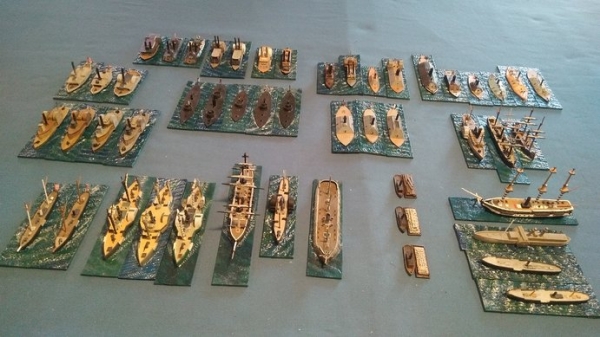 1/600 American Civil War Ships